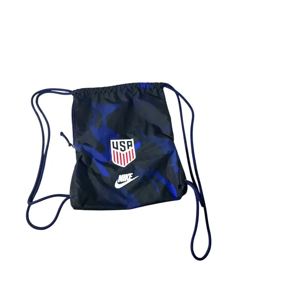 Nike USA Soccer Gymsack Blue Camo Drawstring Bag